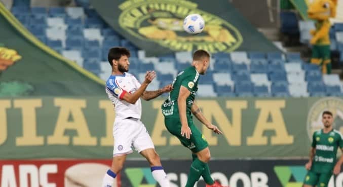 Bahia e Cuiabá fazem jogo equilibrado e empatam na Arena Pantanal