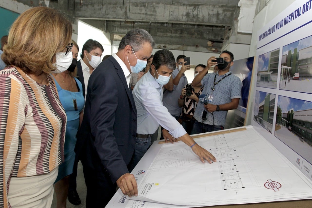 Assinada ordem para construção do Hospital Ortopédico da Bahia e do Centro de Educação