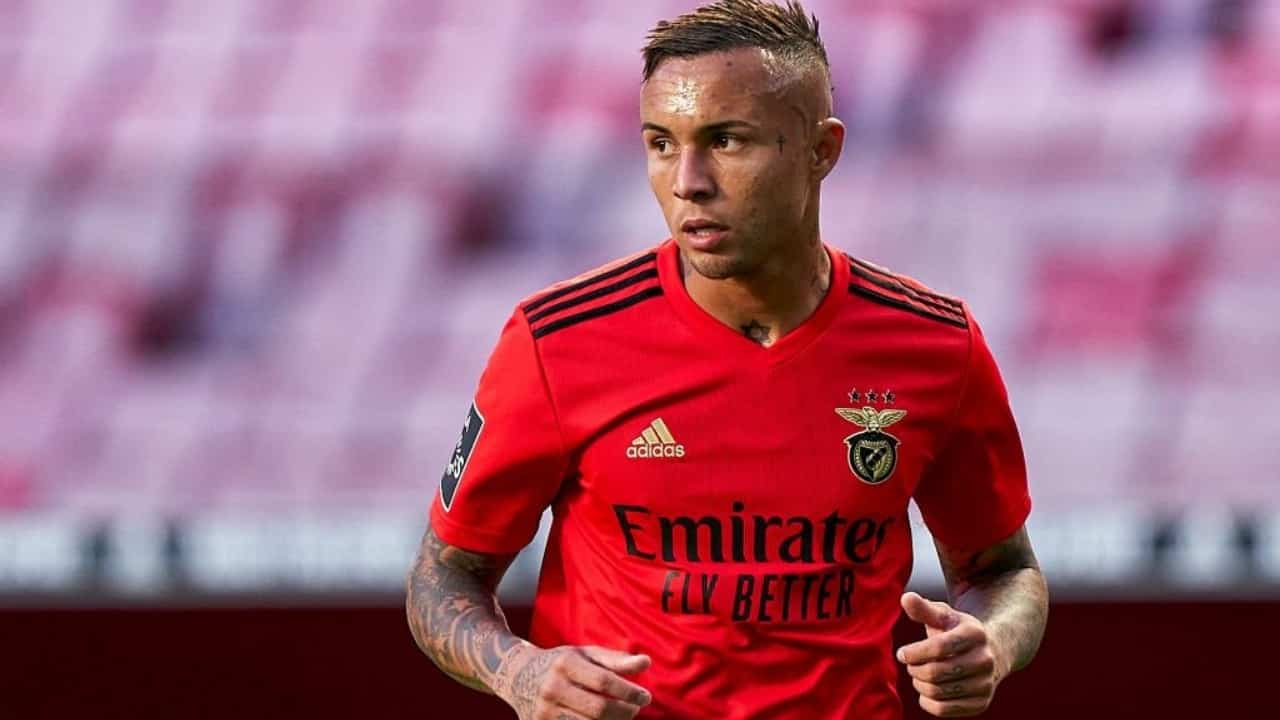 Flamengo sonda Everton Cebolinha, Hoje no Benfica clube tem trunfo em possível negociação