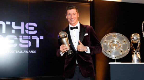 Lewandowski melhor do mundo Fifa The Best