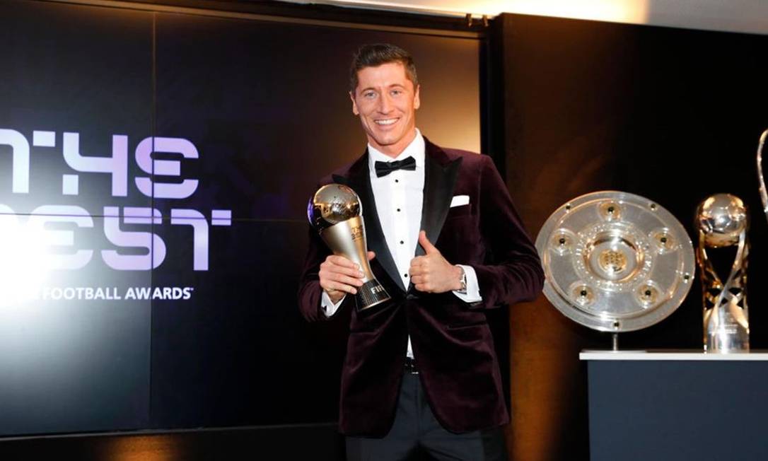 Lewandowski melhor do mundo Fifa The Best