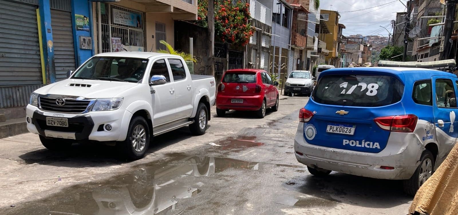 Polícia recupera carro de Renato Piaba no bairro de Massaranduba