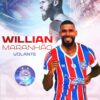 Willian Maranhão, vê Bahia como grande chance, mira títulos e não teme pressão