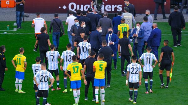 Fifa decide que Brasil x Argentina terá de ser realizado em nova data e local "Clássico da Anvisa"