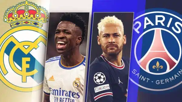 Real Madrid x PSG: onde assistir, horário e escalações do jogo pela Champions League