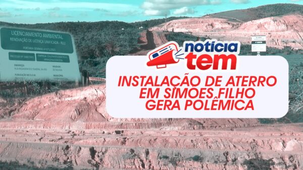 Instalação de aterro em Simões Filho gera polêmica e pode virar problema de saúde pública - Parte 1