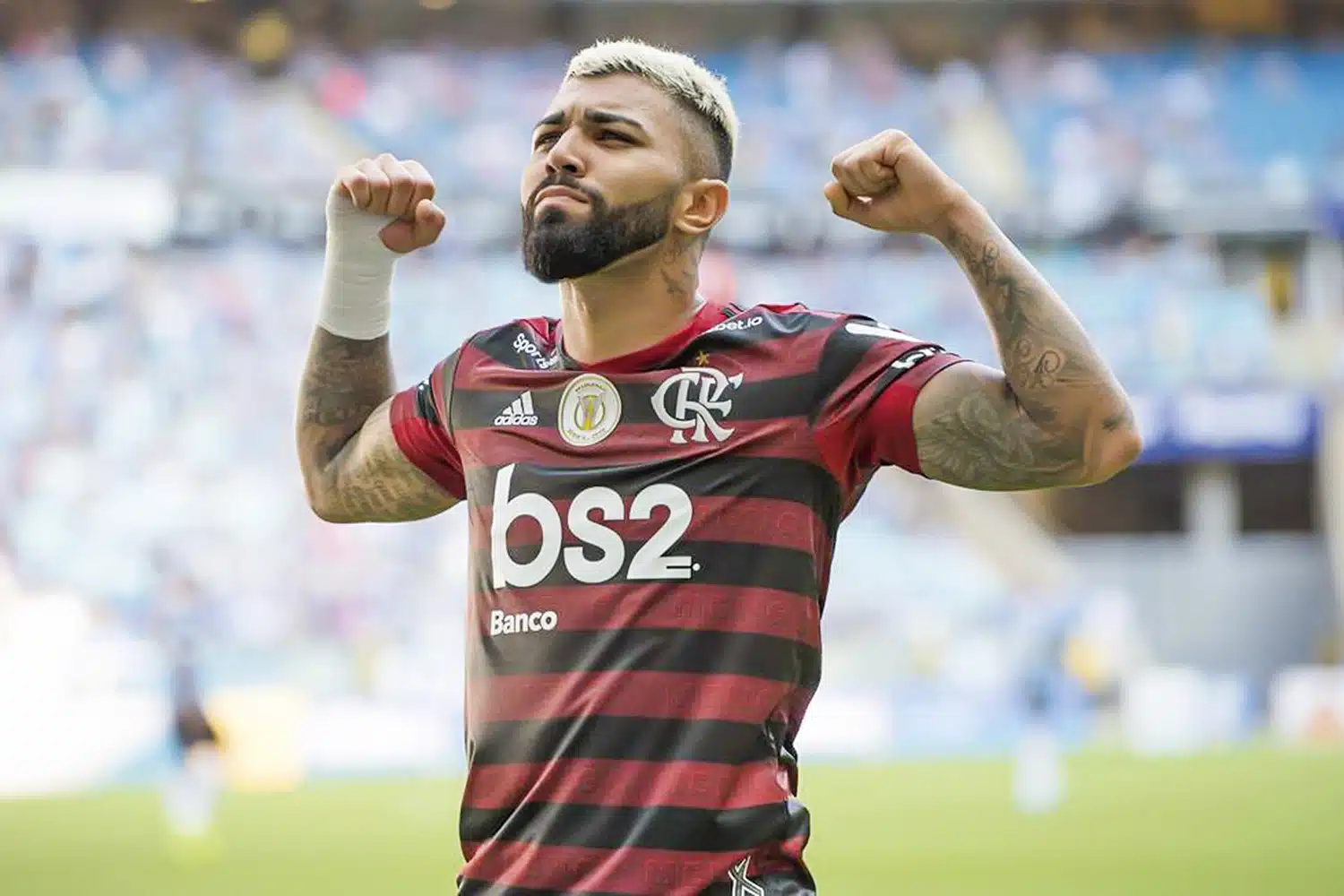 Gabigol, do Flamengo, cola em recorde de Luizão e responde ex-atacante: "Vai ter que falar de mim de novo"