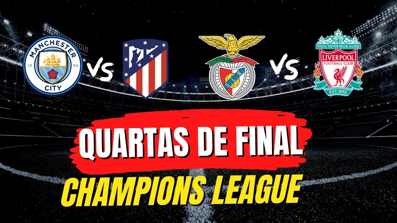 Atlético de Madrid x Manchester City, Liverpool x Benfica... Saiba onde assistir aos jogos da Champions League desta quarta-feira