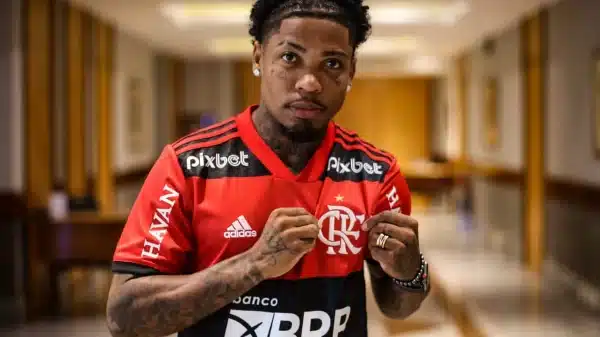 Marinho Perde espaço no Flamengo com mudança no sistema de Paulo Sousa