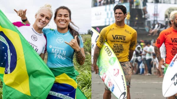 Brasil poderá ter até seis surfistas nas Olimpíadas de 2024