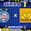 Bahia x Criciúma: veja onde assistir, escalações, desfalques e arbitragem