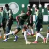 Palmeiras encerra preparação para enfrentar o Atlético-MG; veja provável time