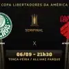 Palmeiras x Athletico-PR: onde assistir, prováveis times e desfalques do jogo pela Libertadores