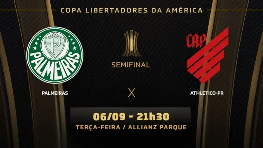 Palmeiras x Athletico-PR: onde assistir, prováveis times e desfalques do jogo pela Libertadores