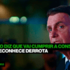 Após dois dias em silêncio, Bolsonaro diz que vai cumprir Constituição