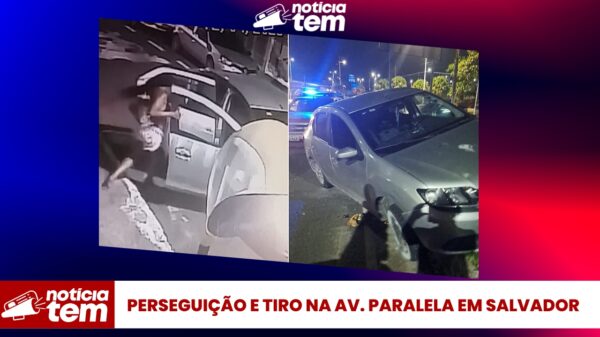 troca de tiros na Av. Paralela em Salvador