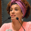 A vereadora Marielle Franco em sessão da Câmara do Rio de Janeiro em maio de 2017