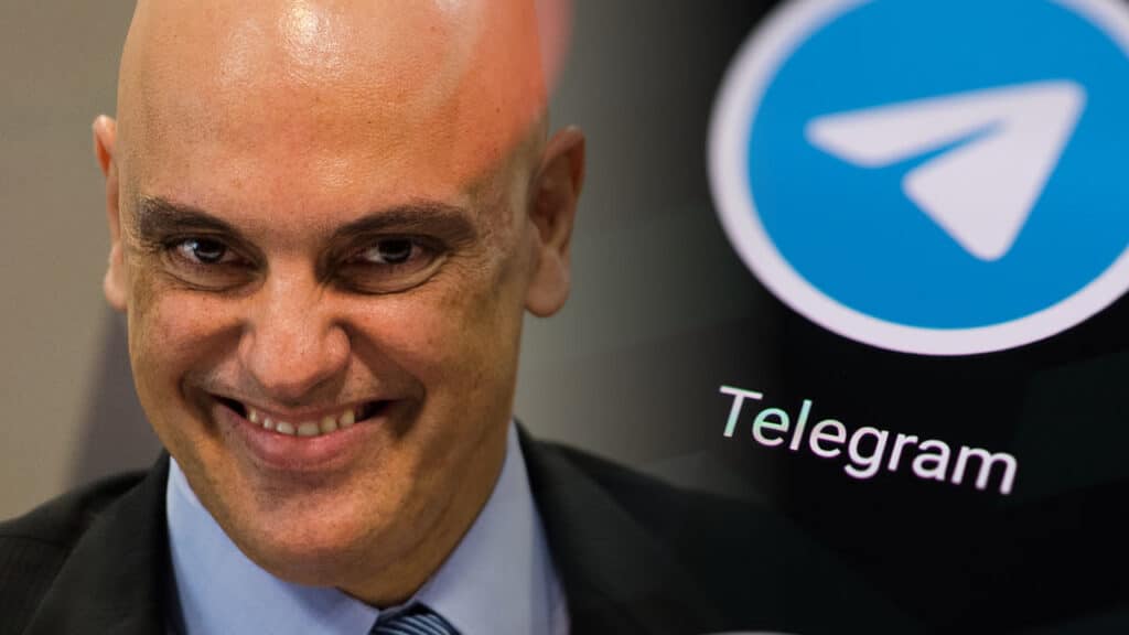 Moraes determina suspensão do Telegram caso aplicativo não cumpra normas