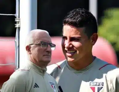 Dorival prevê estreia de James Rodríguez no São Paulo contra o Flamengo e deve poupar titulares