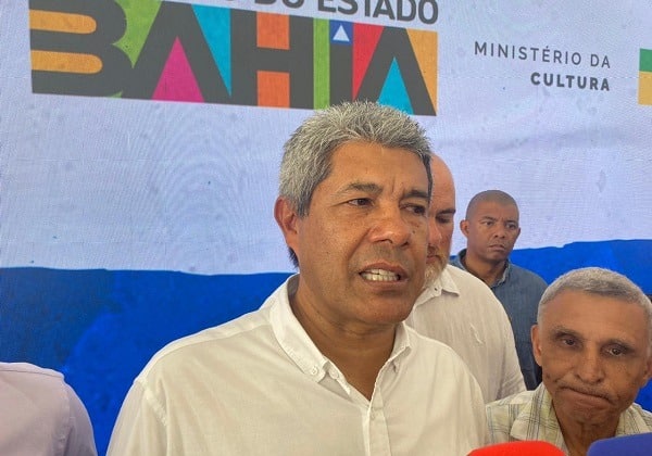 O governador da Bahia Jerônimo Rodrigues