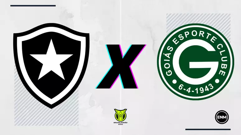 Botafogo x Goiás: onde assistir ao vivo, horário e escalações do jogo de hoje pelo Brasileirão