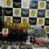 Mais de 300kg de cocaína e maconha foram apreendidos em Rancharia (SP) — Foto: Polícia Civil