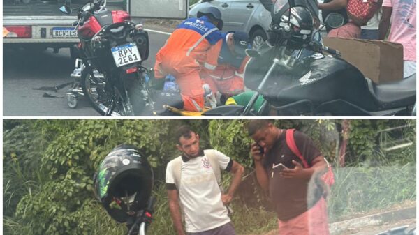 Acidente de Moto na BR 324 / Foto : Adenilson Mendes DRT:92619/SP