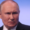 O presidente russo, Vladimir Putin, fala durante sua coletiva de imprensa na sede de sua campanha, no início de março de 18 de março de 2024, em Moscou, Rússia, logo após reivindicar vitória nas eleições que o garantiram um quinto mandato para ficar no poder. Contributor/Getty Images