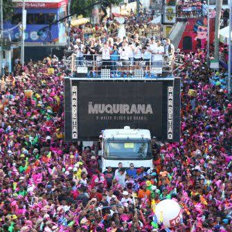 As Muquiranas no carnaval de Salvador