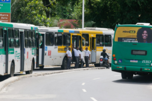 Manifestação dos rodoviários Crédito: Arisson Marinho