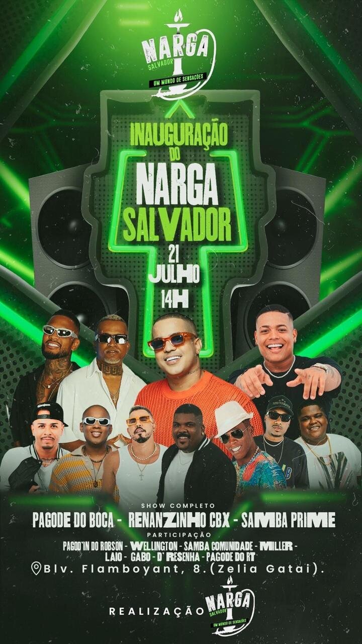 Inauguração da Narga Salvador