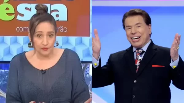 Sonia Abrão e Silvio Santos – Foto: RedeTV! / SBT