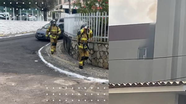 Incêndio destrói apartamento na Barra, Salvador, mas moradores escapam ilesos