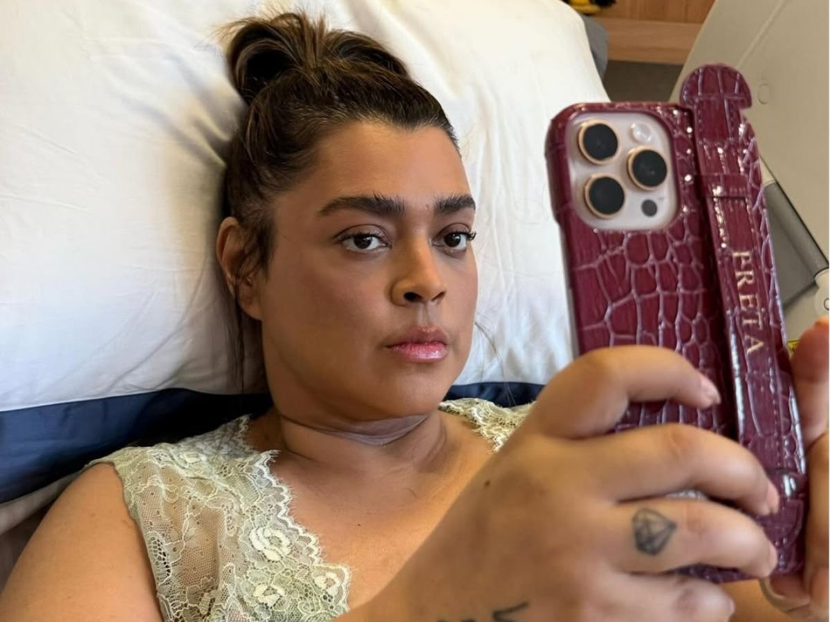 Preta Gil se recupera no hospital e publica mensagem "Já, já eu tô de volta" (Reprodução: Instagram/Preta Gil)