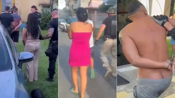 Cerca de 400 policiais civis estão envolvidos na operação, que acontece simultaneamente em diversos estados brasileiros. | Bnews - Divulgação Reprodução / PC-BA