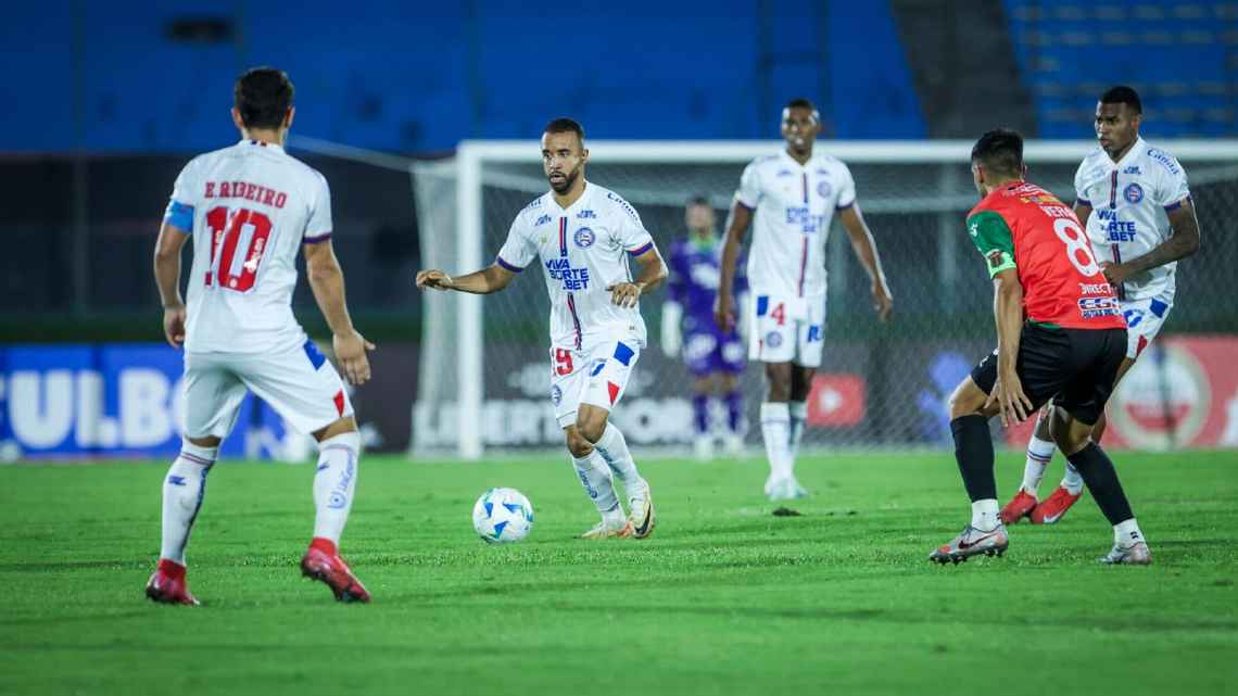 Caio Alexandre durante Boston River x Bahia pela Libertadores Rafael Rodrigues/EC Bahia