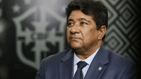 Ednaldo Rodrigues, Presidente da CBF — Foto: Reprodução