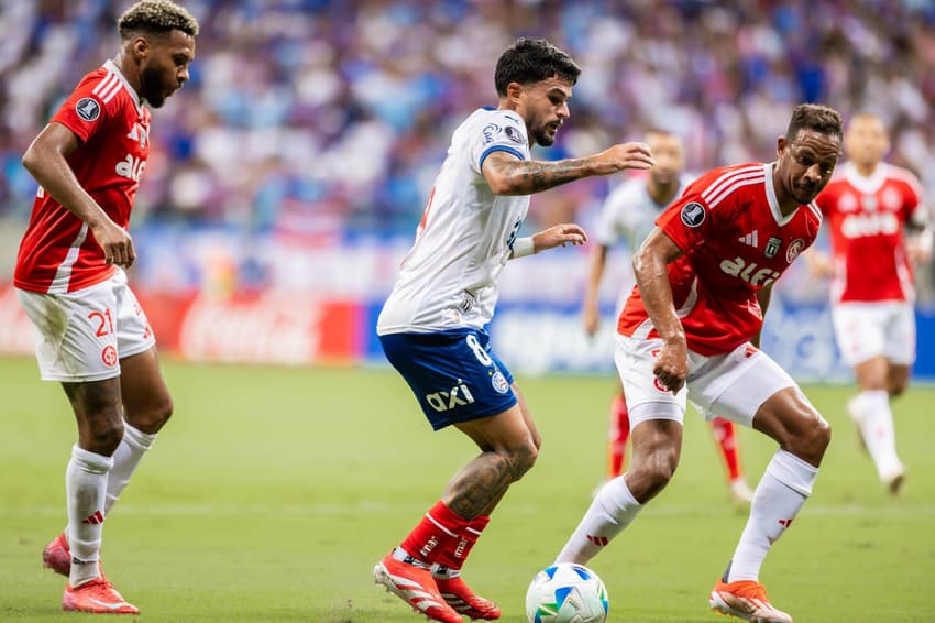 Bahia x Internacional na Arena Fonte Nova pela estreia da Libertadores (Foto: Letícia Martins / EC Bahia)