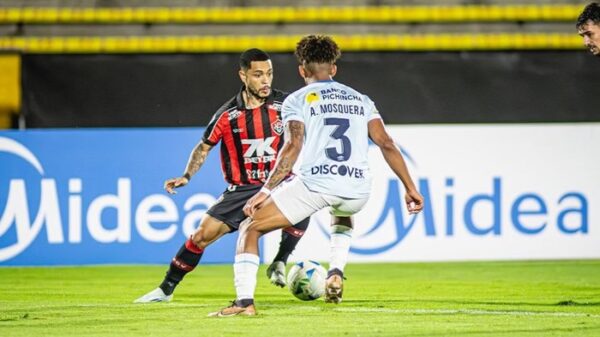 Vitória perde para a Universidad Católica na Sul-Americana e está eliminado (Foto: Victor Ferreira / EC Vitória)