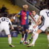 Lamine Yamal foi o destaque do Barcelona na partida de ida (Manuel Queimadelos/Quality Sport Images/Getty/imagens