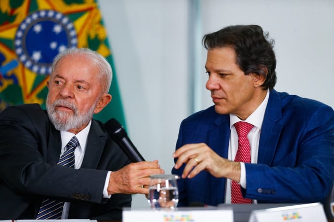Presidente Lula e Ministro da Fazenda, Fernando Haddad/Foto Wilton Junior/Estadão
