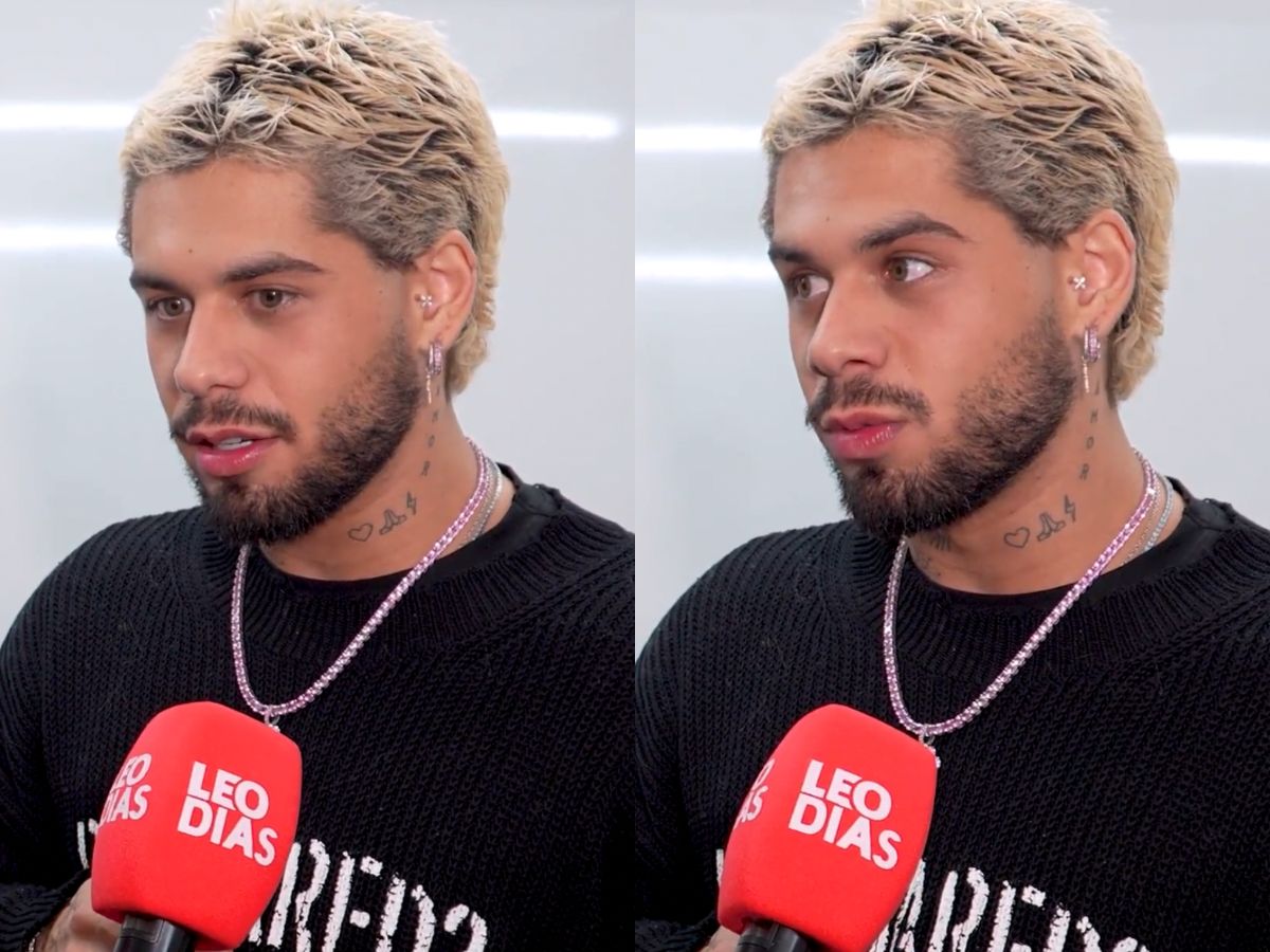 Zé Felipe sobre música com Luan Pereira (Foto/Portal LeoDias)