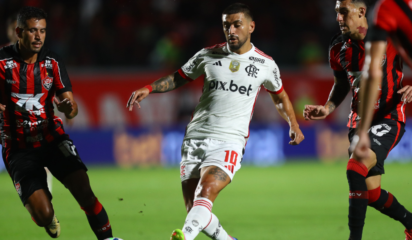Flamengo venceu por 2×1 no jogo do primeiro turno. (Foto: Gilvan de Souza/Flamengo)