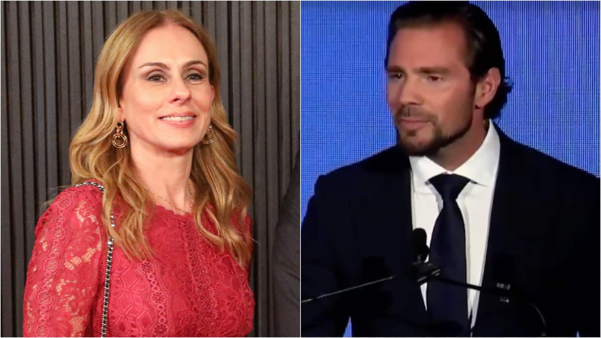 Na imagem, a advogada Viviane Barci de Moraes (à esq.) e Daniel Vorcaro (à dir.), fundador do Master