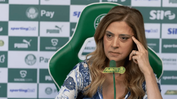 A presidente do Palmeiras leila pereira
