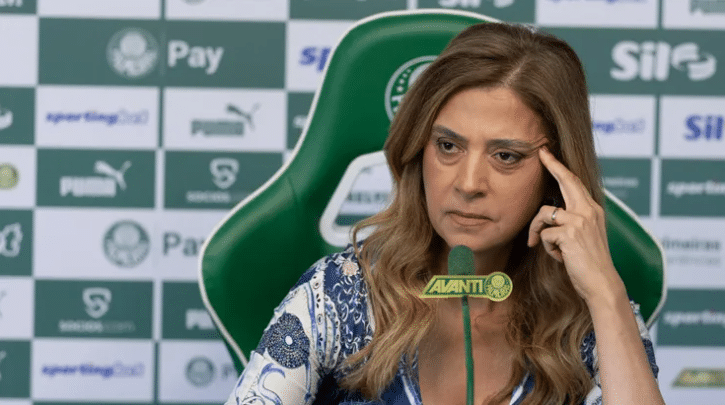 A presidente do Palmeiras leila pereira